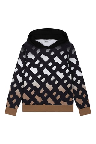 Sweat à capuche - Noir - Boss