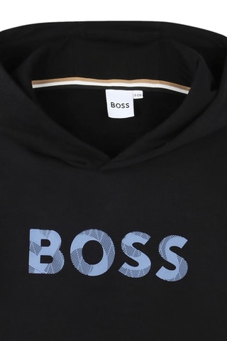 Sweat à capuche - Noir - Boss