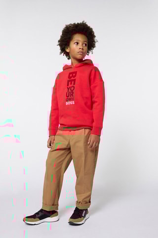 Sweat à capuche - Rouge - Boss