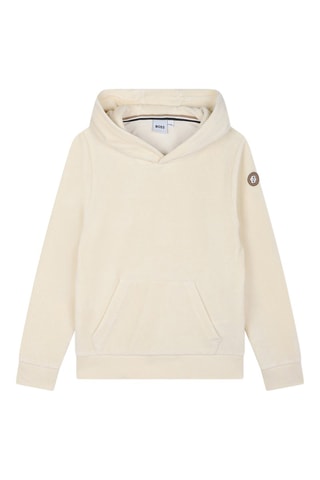 Sweat à capuche - Ecru - Boss