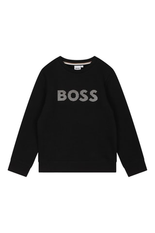 Sweat regular - Noir - Boss