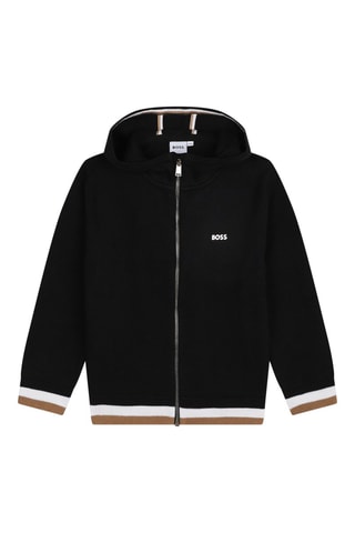 Sweat à capuche - Noir - Boss