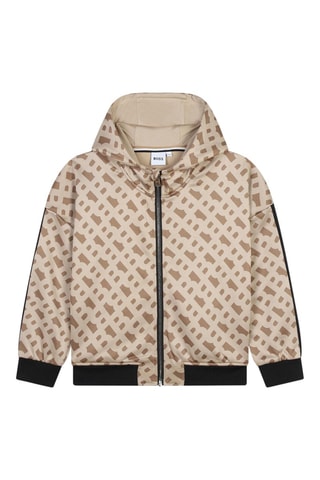 Sweat à capuche - Beige - Boss