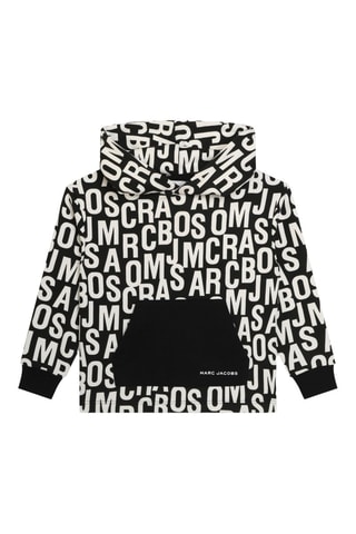 Sweat en coton biologique - Noir et blanc - Marc Jacobs