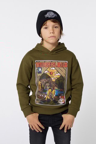 Sweat à capuche - Kaki - Timberland