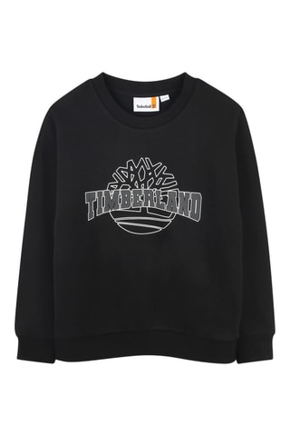 Sweat en coton biologique - Noir - Timberland