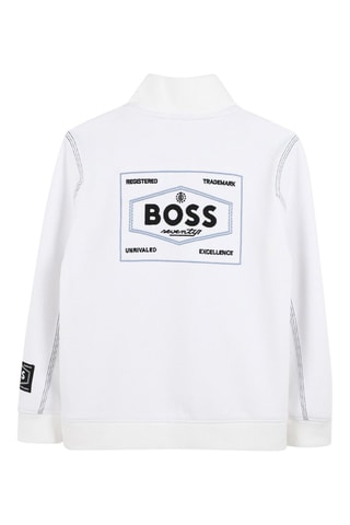 Sweat réversible - Blanc - Boss