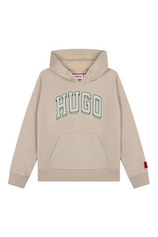 Sweat à capuche - Beige - Hugo