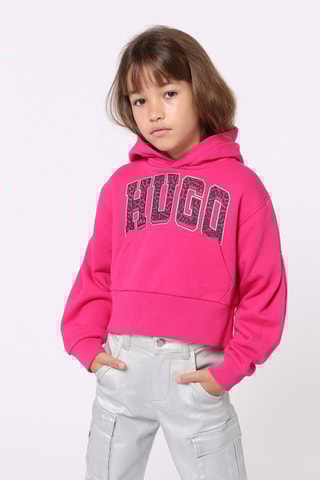 Sweat à capuche - Fuchsia - Hugo