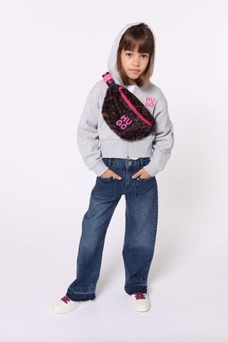 Sweat à capuche - Gris chiné - Hugo