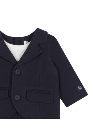 Combinaison trompe-l’œil - Bleu marine - Boss