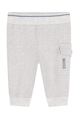 Ensemble 3 pièces en coton biologique - Gris clair - Boss