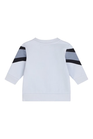 Sweat et pantalon en coton biologique - Ciel - Boss