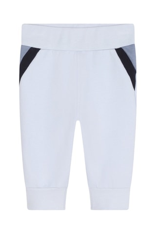 Sweat et pantalon en coton biologique - Ciel - Boss