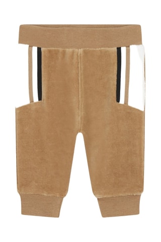 Sweat et jogging en velours et coton biologique - Marron - Boss