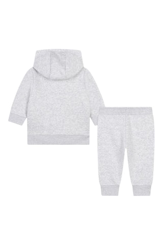 Sweat à capuche et jogging - Gris clair chiné - Boss