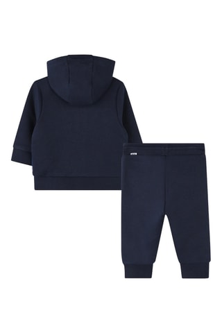 Sweat à capuche et jogging - Bleu - Boss