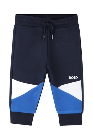 Sweat à capuche et jogging - Bleu - Boss