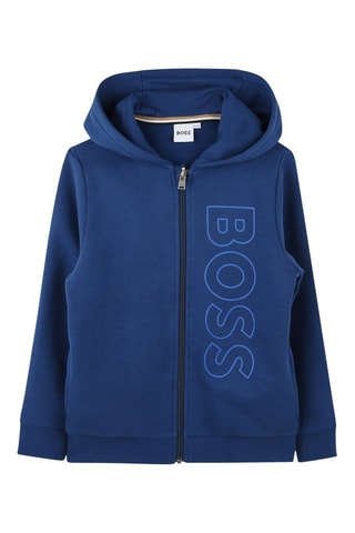 Sweat à capuche et jogging - Bleu cobalt - Boss
