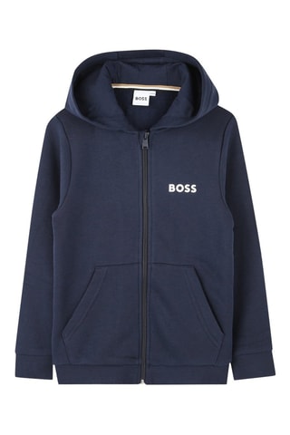 Sweat à capuche et jogging - Bleu marine - Boss