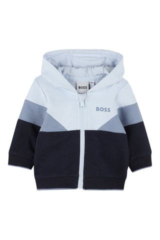 Ensemble 3 pièces en coton biologique - Bleu marine et bleu-gris - Boss