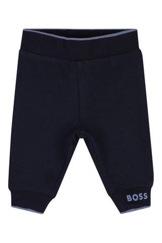 Ensemble 3 pièces en coton biologique - Bleu marine et bleu-gris - Boss