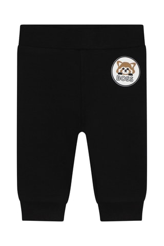 Sweat à capuche et Pantalon en coton biologique - Bleu marine - Boss