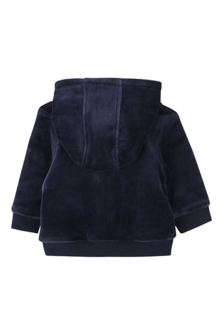 Sweat à capuche et pantalon en coton biologique - Bleu marine - Boss