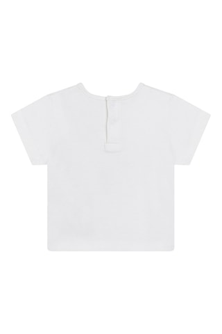 T-shirt et jogging en coton biologique - Blanc et noir