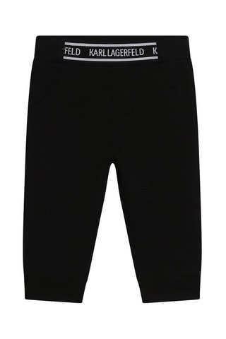 T-shirt et jogging en coton biologique - Blanc et noir