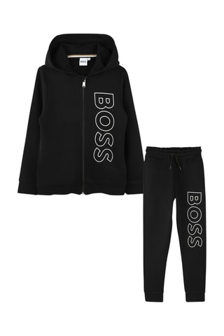 Sweat à capuche et pantalon - Noir - Boss
