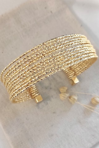 Pulsera - Chapado en oro amarillo