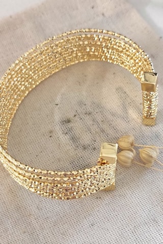 Pulsera - Chapado en oro amarillo