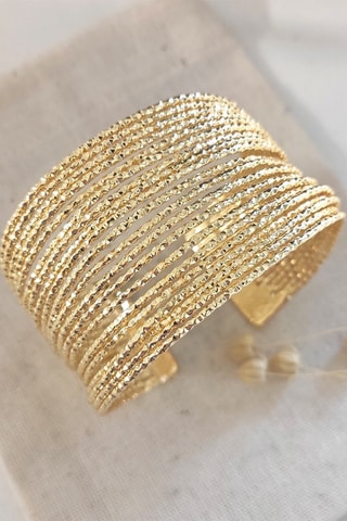 Pulsera - Chapado en oro amarillo