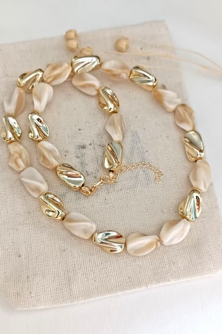 Collar - Chapado en oro amarillo