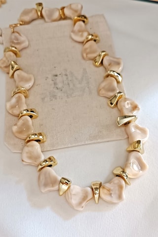 Collar - Chapado en oro amarillo