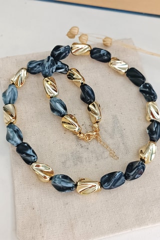 Collar - Chapado en oro amarillo