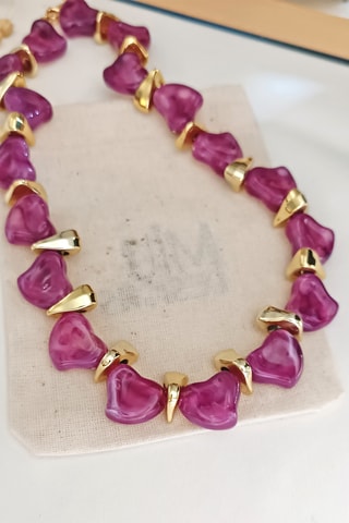 Collar - Chapado en oro amarillo