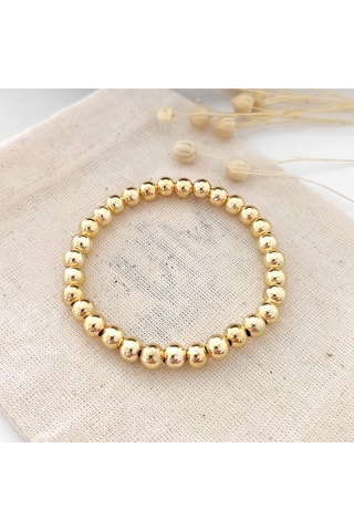 Pulsera - Latón chapado en oro 