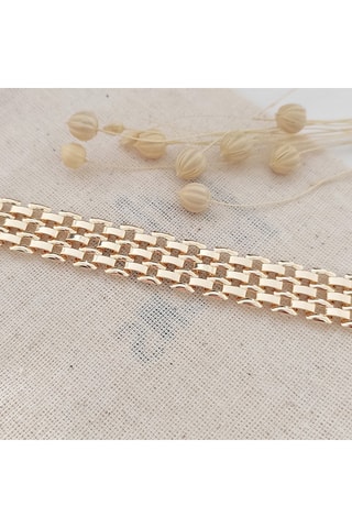 Pulsera - Latón chapado en oro