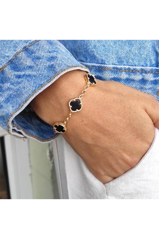 Pulsera - Latón chapado en oro