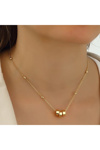 Collar - Latón chapado en oro