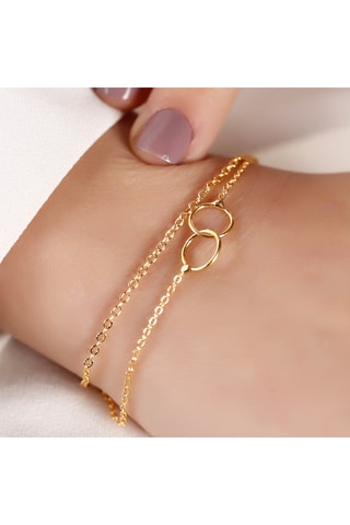 Pulsera - Latón chapado en oro