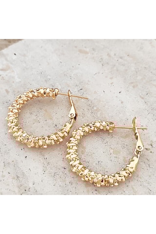 Argolas - Latão banhado a ouro