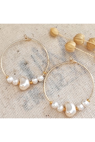 Argolas - Latão banhado a ouro