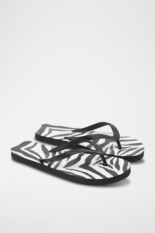 Chinelos de dedo - Preto