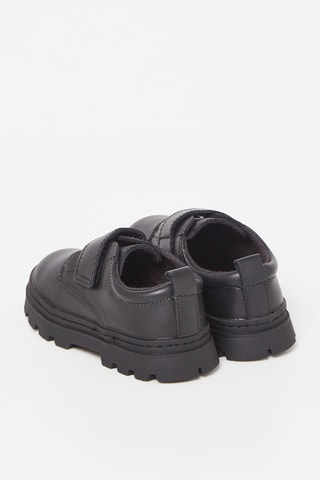 Derbies de couro - Preto