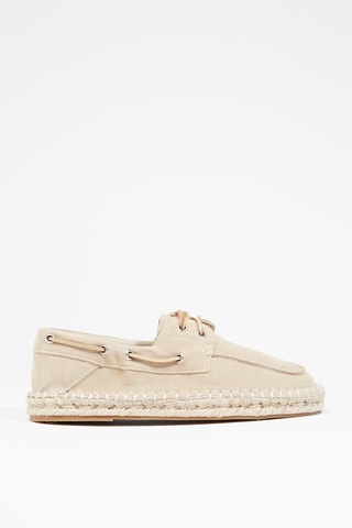 Náuticos de piel - Beige