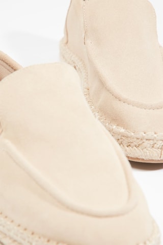 Alpargatas de piel - Beige