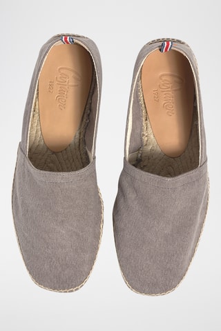 Alpargatas de algodón orgánico Pablo - Gris